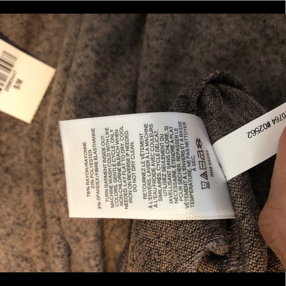 Express Soft Knit Mock Neck Sweatshirt - Picture 4 of 4